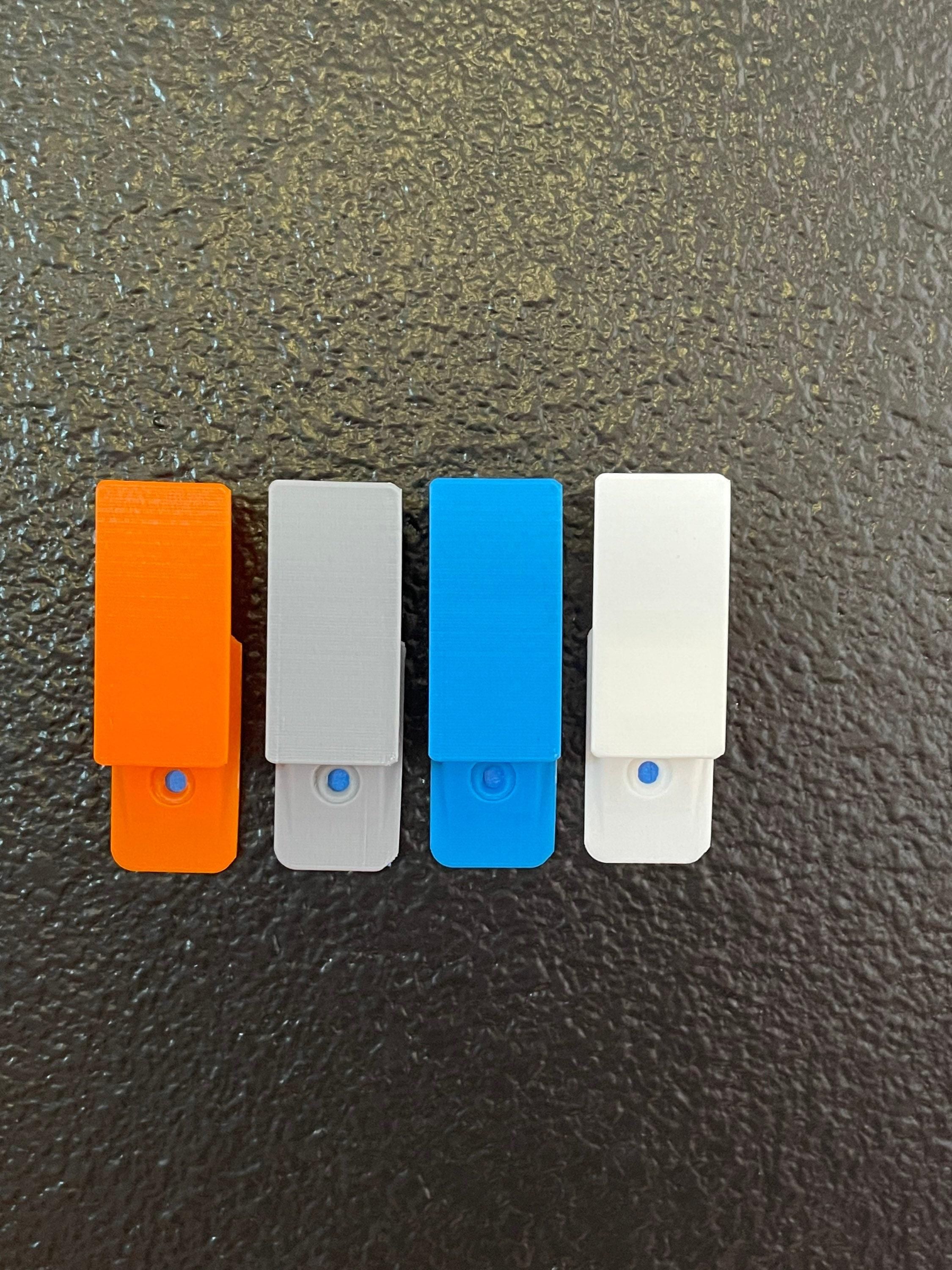 Vertical Wall Mounts, Adapter For Hot Wheels Tracks, Wall-Climbing Stunts - Fits Standard, Sold In Sets Of 5