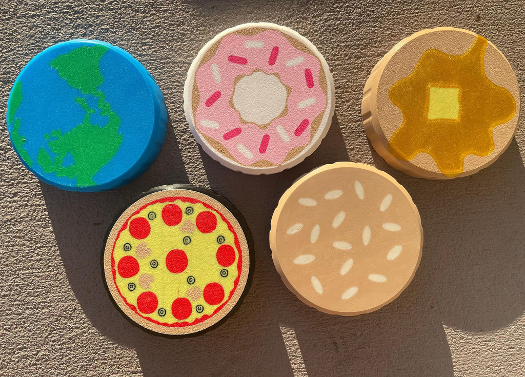 Wide Mouth Mason Custom Jar Lids, Hand Painted And Vinyl Options, Personalized Designs, Multiple Sizes