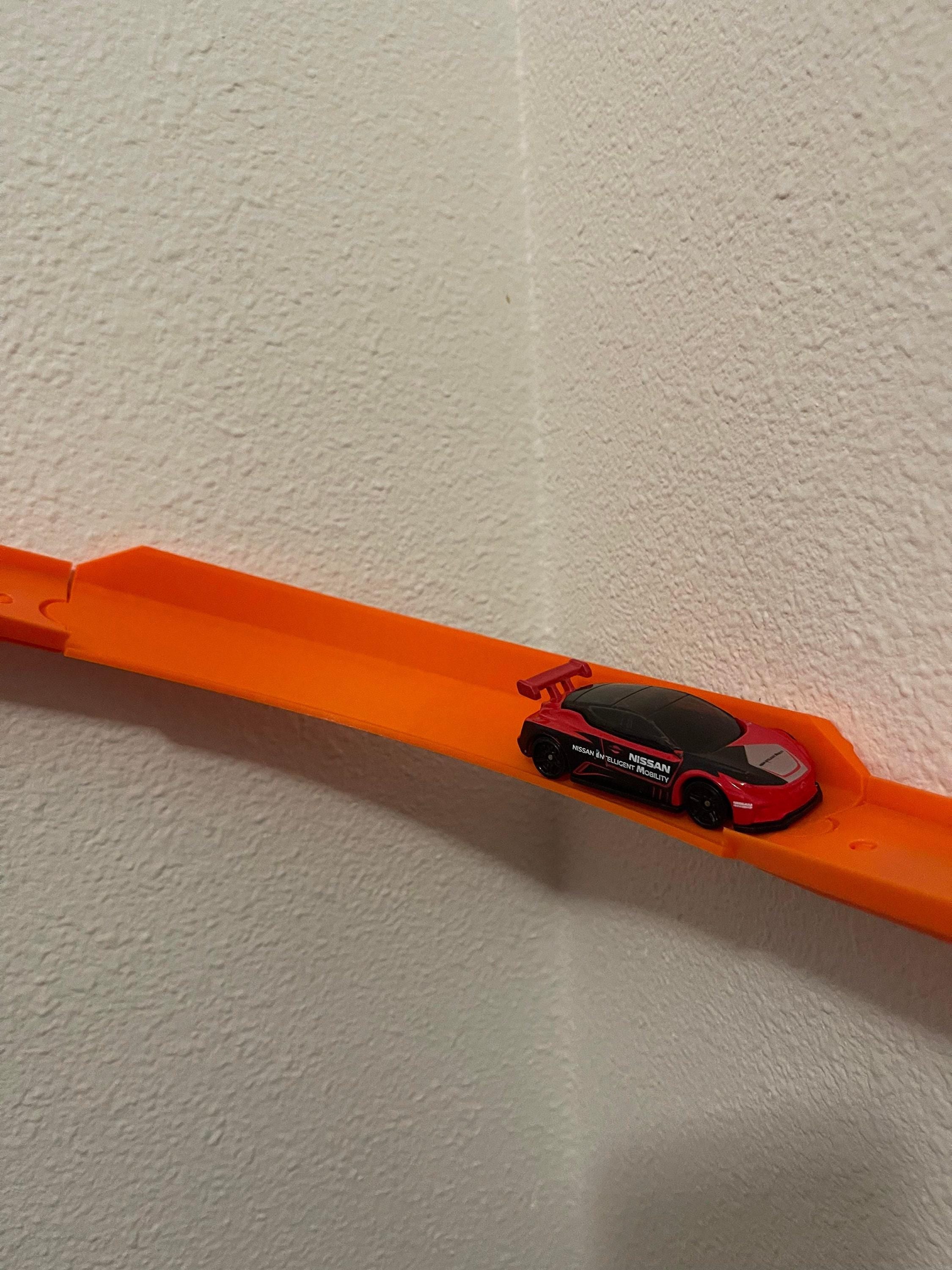 Racetrack 90 Degree, Inside Corner Turn - 3D Printed Adapter, High Walls, Fits Snug (Single, 4-Pack)