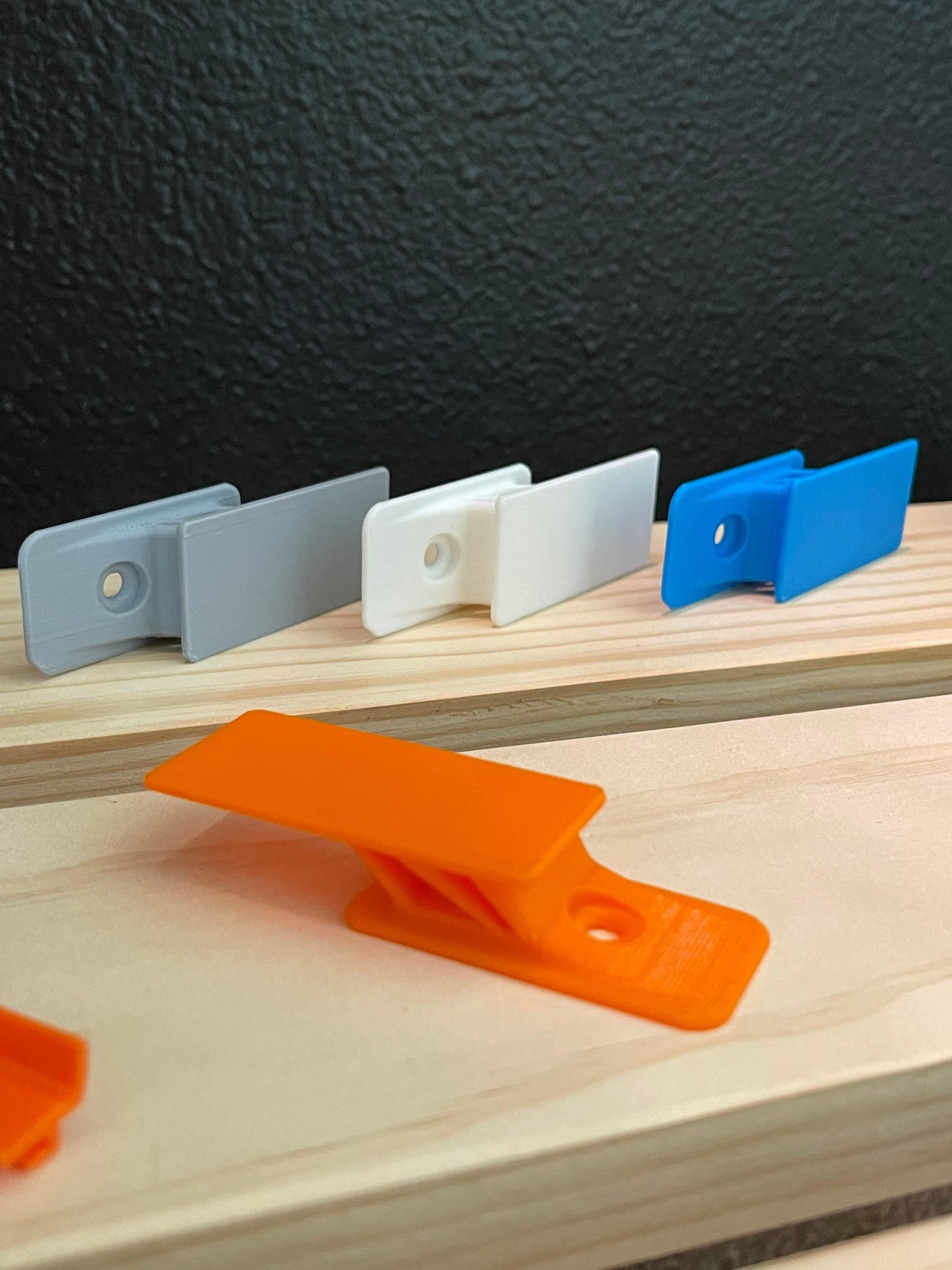 Vertical Wall Mounts, Adapter For Hot Wheels Tracks, Wall-Climbing Stunts - Fits Standard, Sold In Sets Of 5