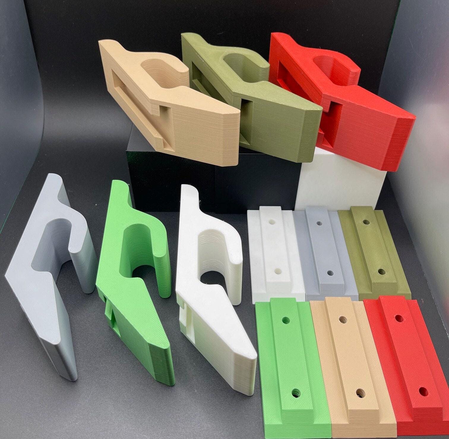 Terracotta Pot Wall, Hanging Plant Holder | Ceramic Mounting Bracket | Fits 4in And 6in Planters, Hidden Key Mount