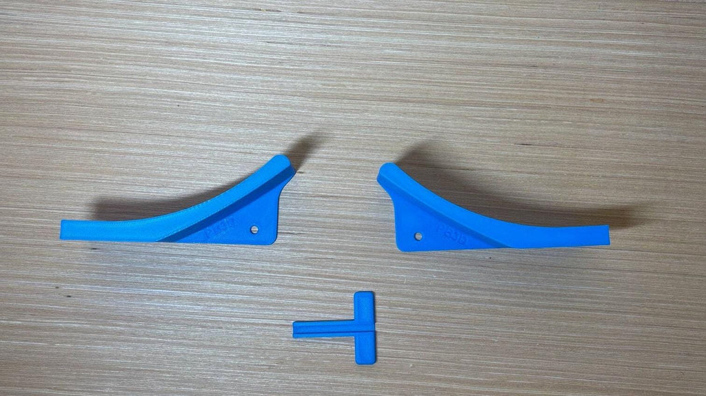 Racetrack Wall Ramps, Kids Car Jump Set - Left & Right, With Joint, Ground Or Mounted Play, For Most Tracks
