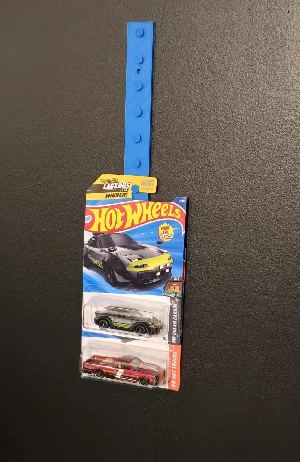 3-Piece Modular, Sleek Diecast Wall Display | Durable 3D Printed Organizer | Fits 1:64 Scale