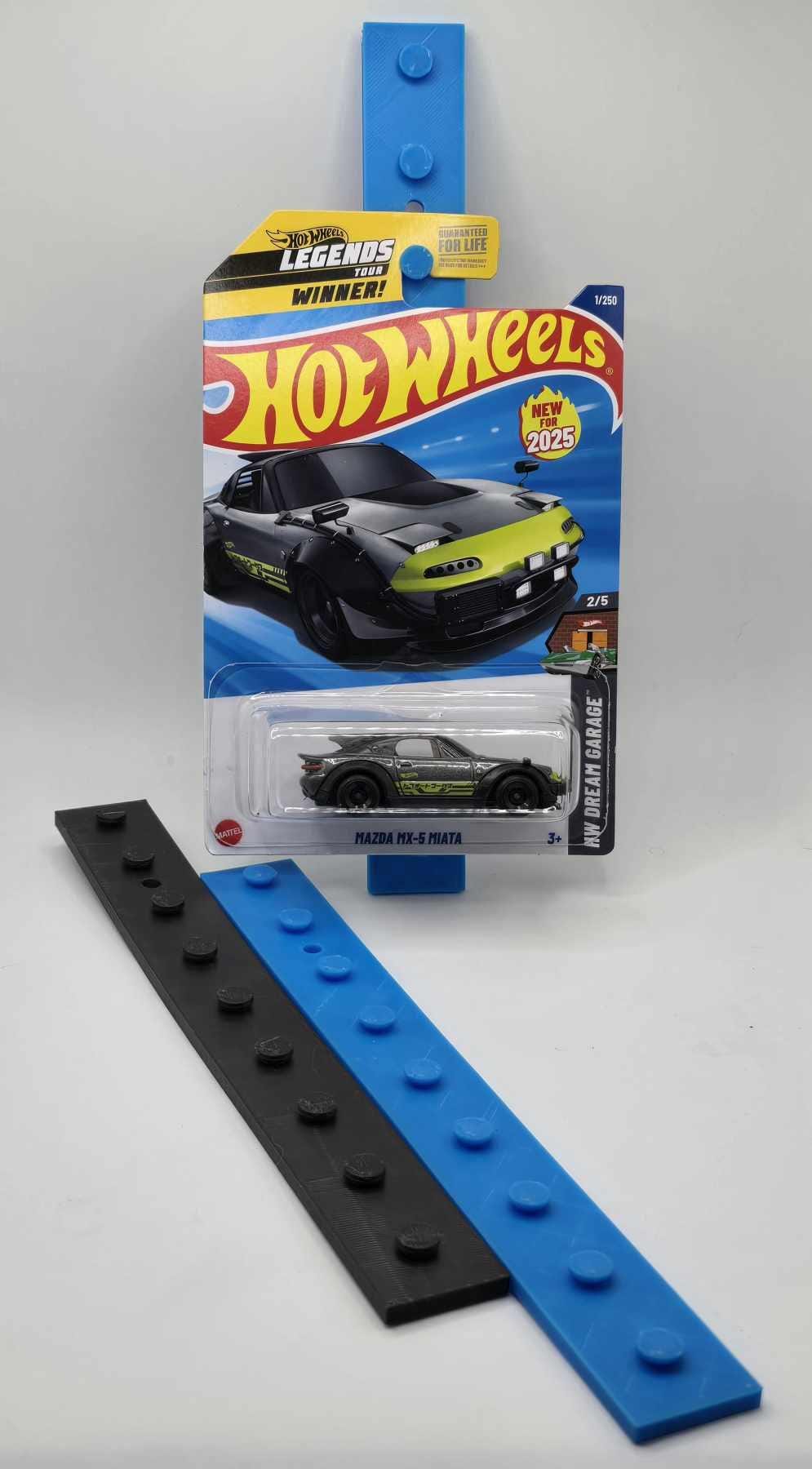 3-Piece Modular, Sleek Diecast Wall Display | Durable 3D Printed Organizer | Fits 1:64 Scale