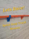 Speed Snap Racetrack Wall Mounts