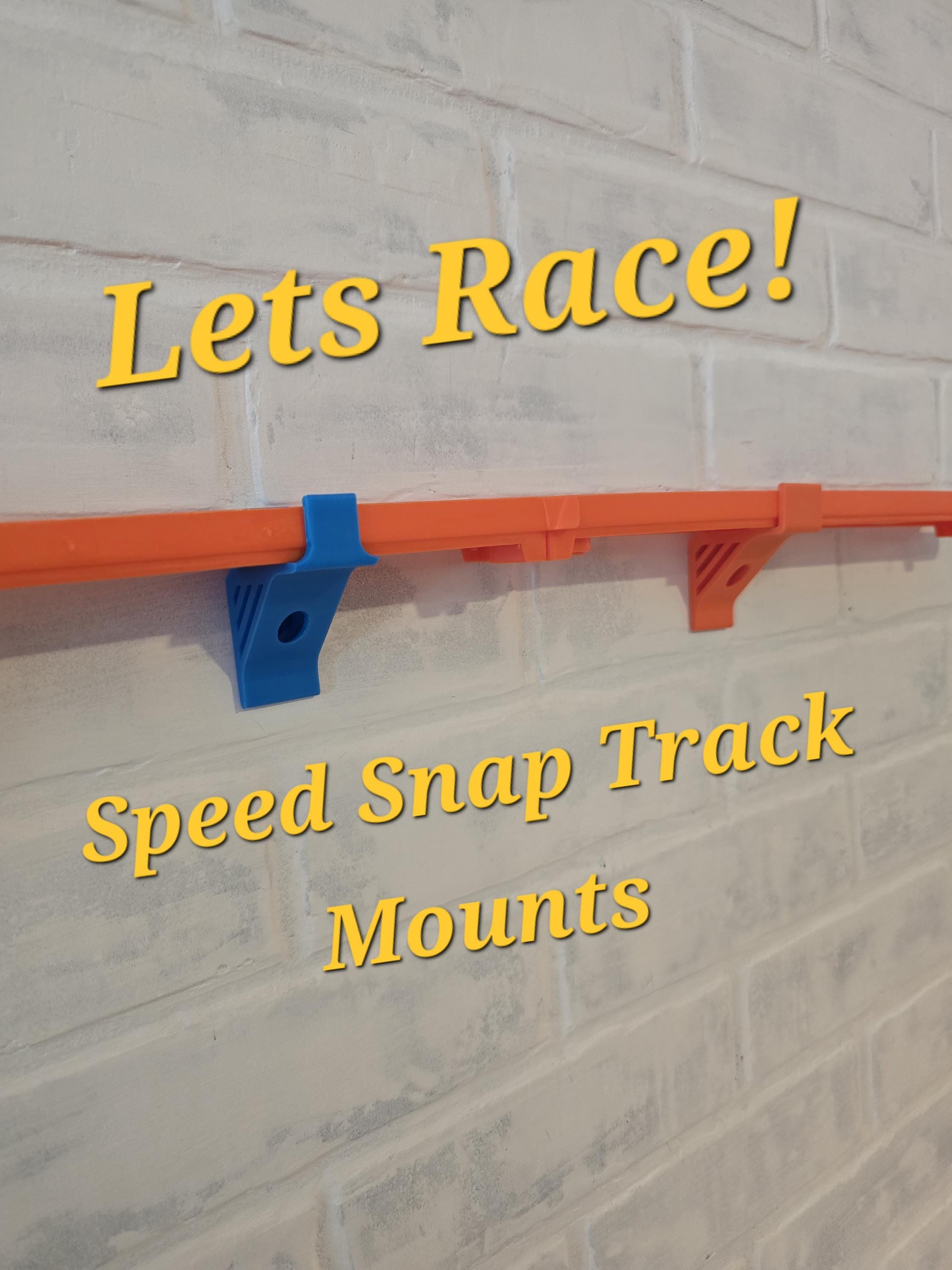 Speed Snap Racetrack Wall Mounts