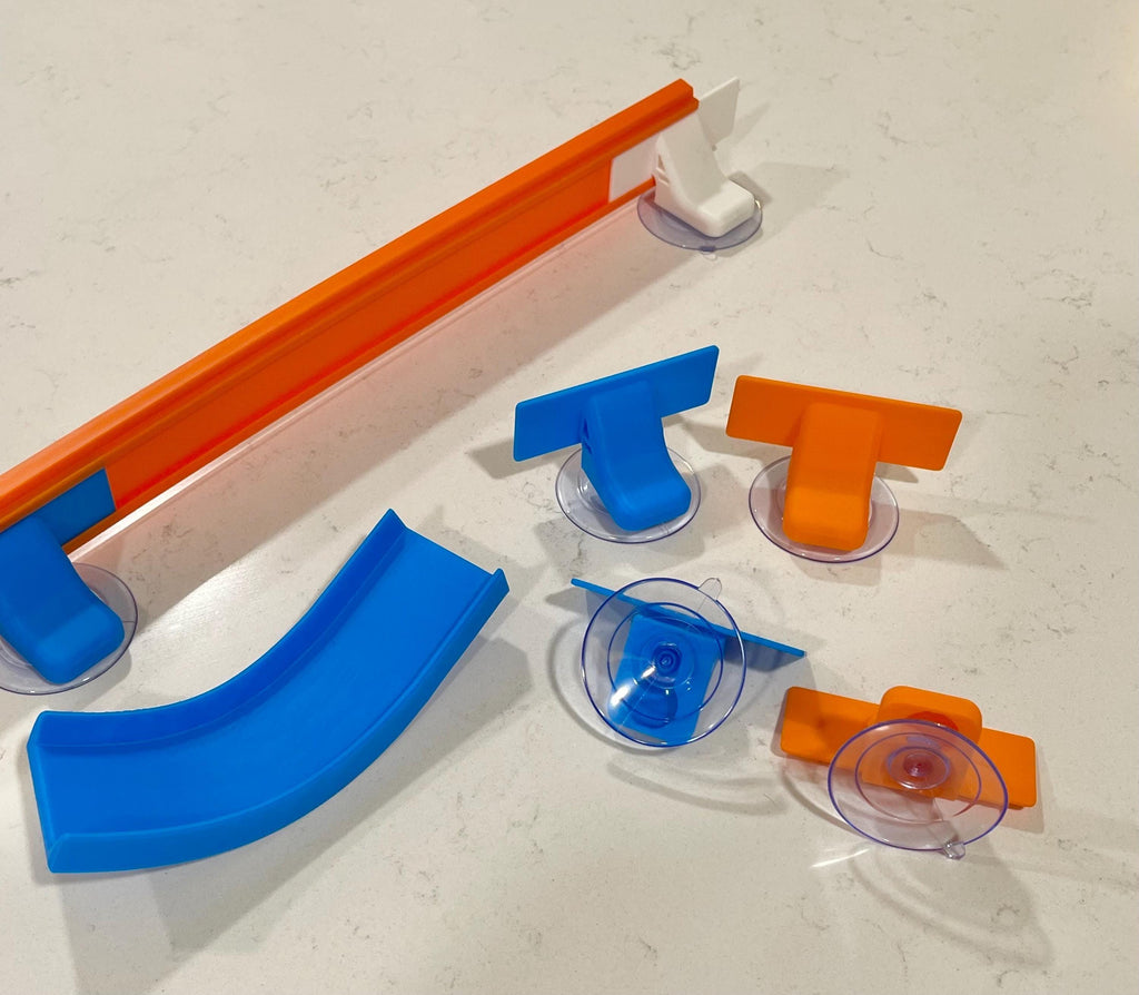 Toy Car Racetrack Suction Cup Holder Kit