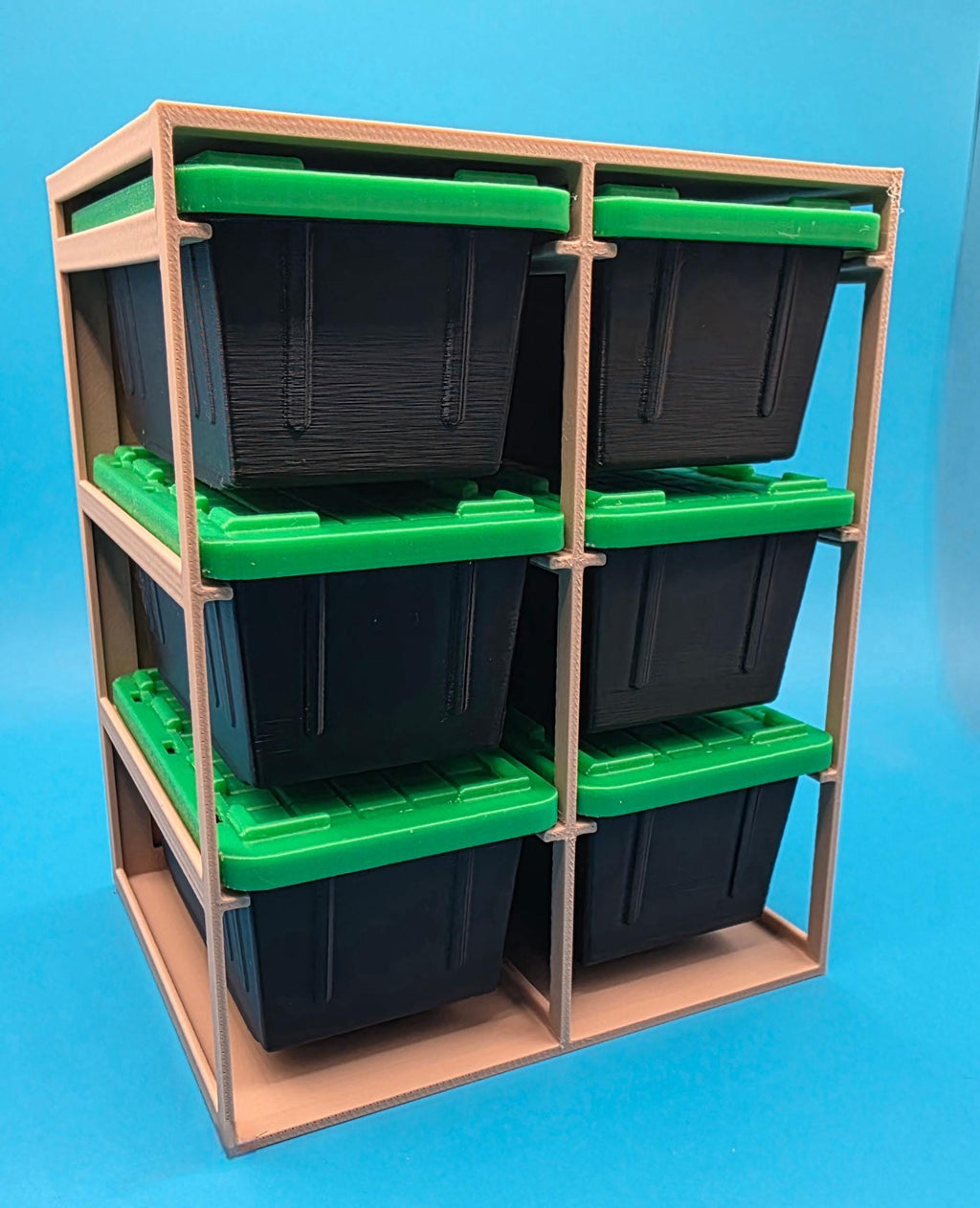 Mini Totes With, Stackable Storage System - Single Or Full Sets, Rack Compatible | 4x2x1.5In