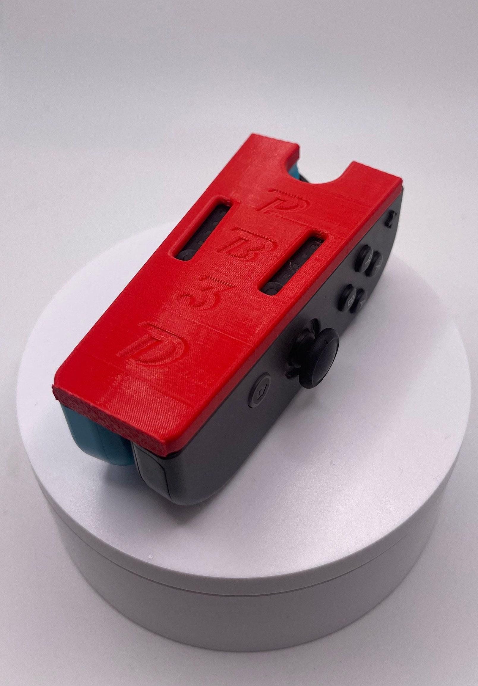 One-Handed Joy-Con, Ergonomic Right Controller Grip | Textured 3D Printed Biodegradable Plastic | Adjustable Fit