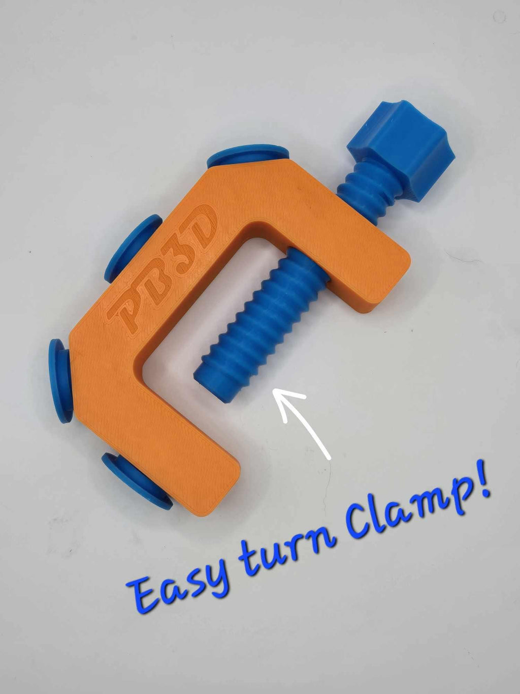 Mount 4 Removable, Racetrack Clamp, Super-Strong Grip - Fits Surfaces Up To 2-Inch, Works With Major Tracks