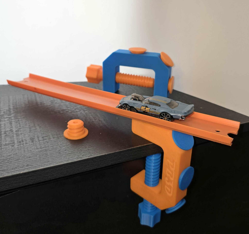 Mount 4 Removable, Racetrack Clamp, Super-Strong Grip - Fits Surfaces Up To 2-Inch, Works With Major Tracks