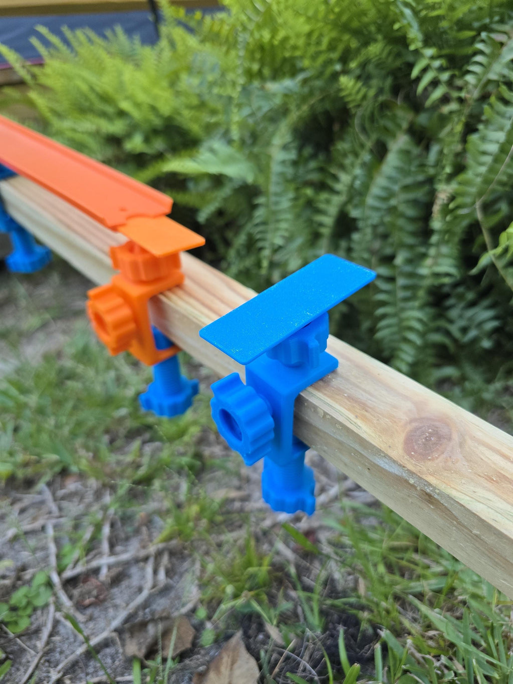 Race Track Connector, Mix And Match Clamp Mounts | Removable Screw-In, Fits Up To 2 Inches, Kid-Friendly Setup