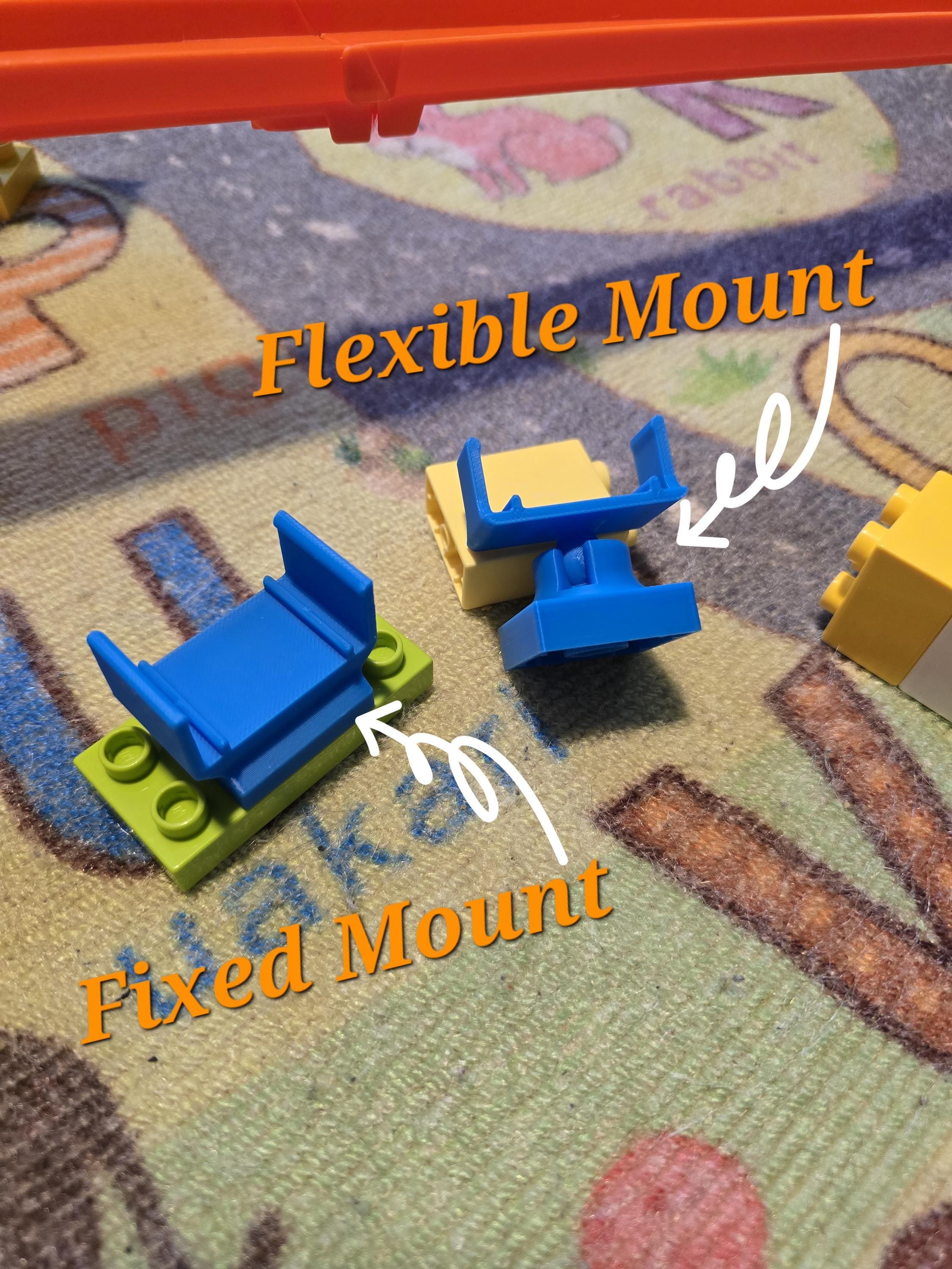 Speed Snap Dupl0, 3D Printed Track Adapters | PLA Plastic | Universal Fit, Two Mounts, Cityscape Racetracks, Ramps