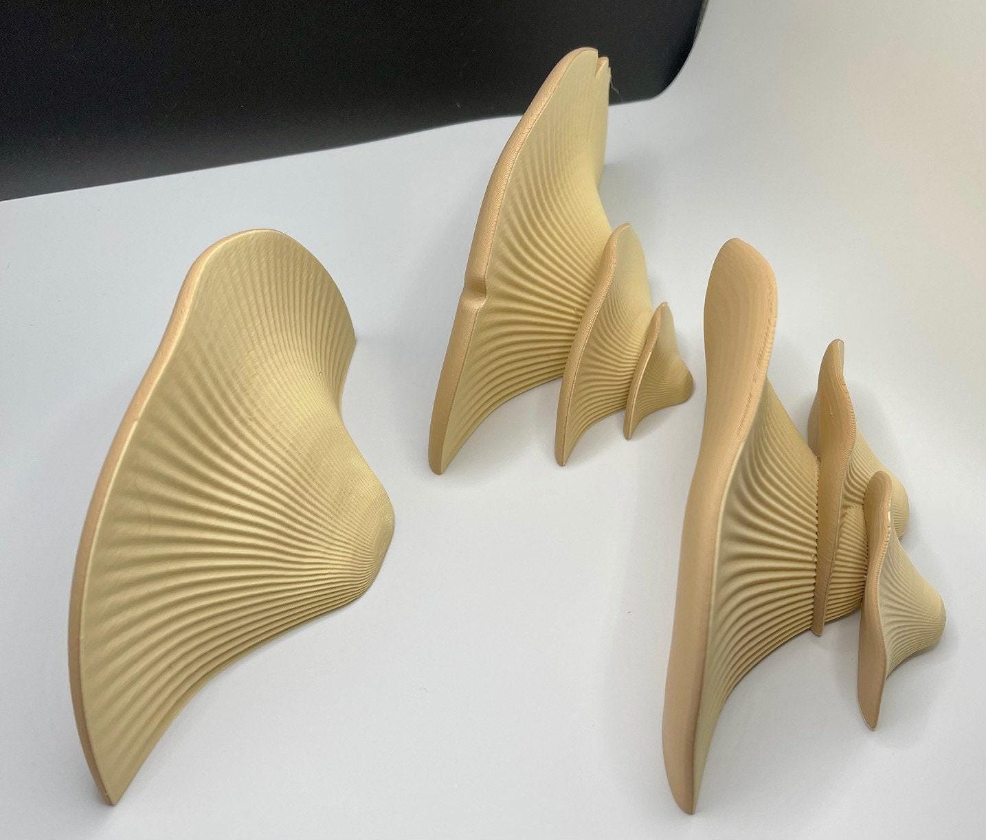 Floating Mushroom Wall Shelves
