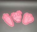 Bunny Cookie Cutter, Two-Piece Imprint Set | Food Safe PLA | Approx 3.5in Square, Butt/Foot/Carrot