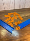 Track Joiner 10pk, Flexible Snug Connector For Toy Racetracks, Compatible With Popular Brands - 3D Printed PLA | Kids