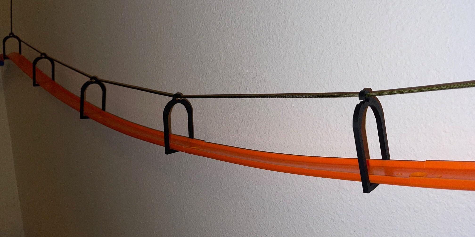Track Hangers Set - DIY Bridge Connectors For Hot Wheels, Suspended Supports, Creative Layouts, 10 Pieces