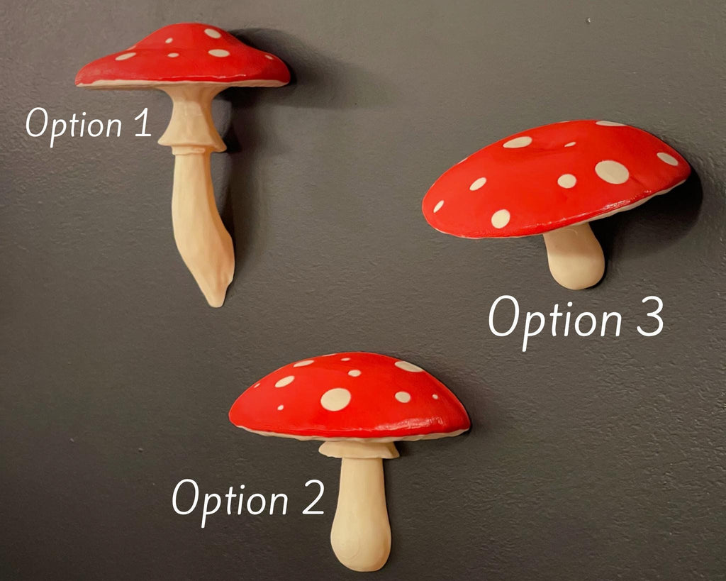 Mushroom Wall Decor – Set of 3