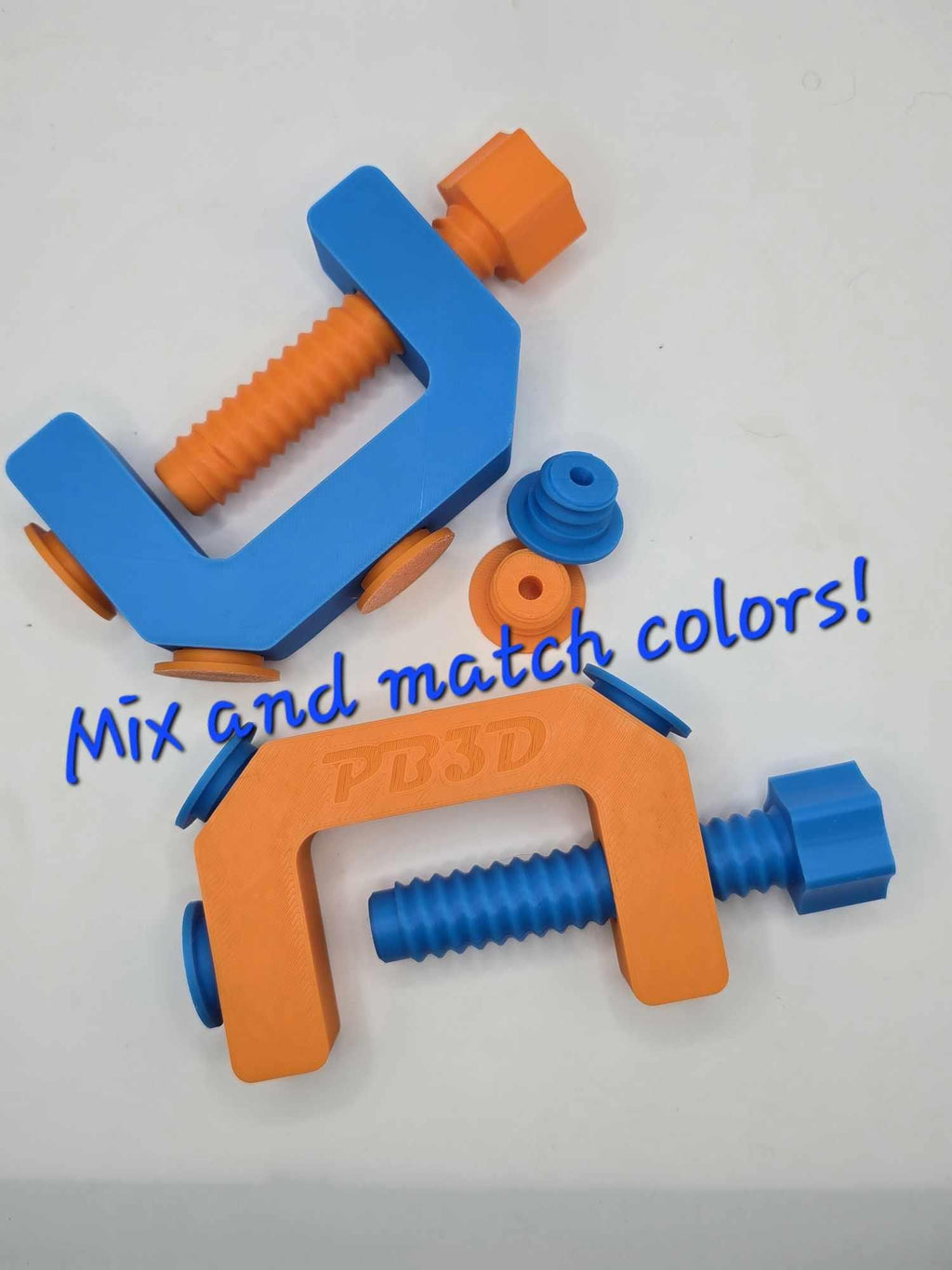 Mount 4 Removable, Racetrack Clamp, Super-Strong Grip - Fits Surfaces Up To 2-Inch, Works With Major Tracks