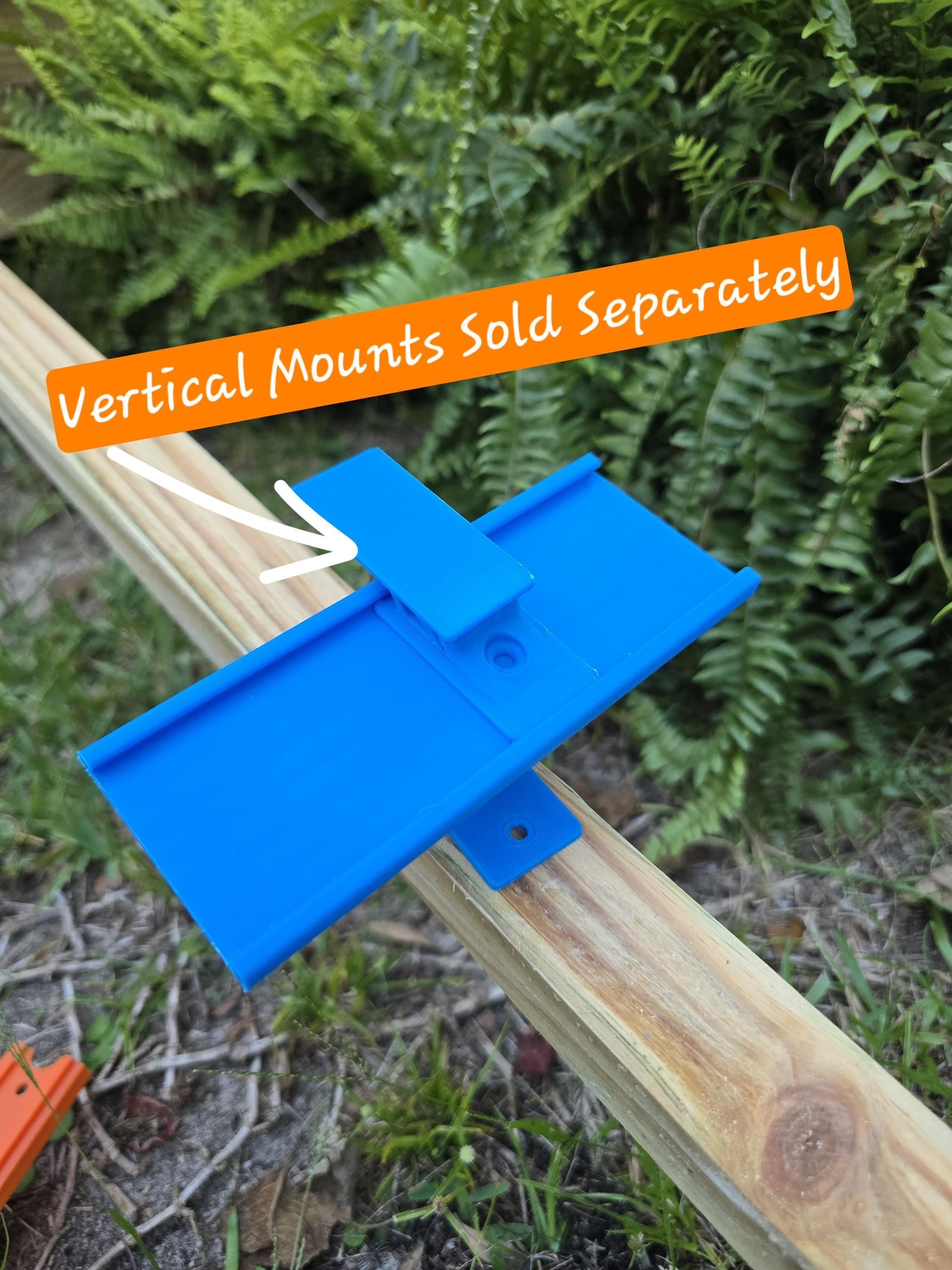 Ultimate Swivel Base - Track Mount, 360 Rotation, Side-To-Side Slide, Pre-Drilled Universal Fit For Hot Wheels