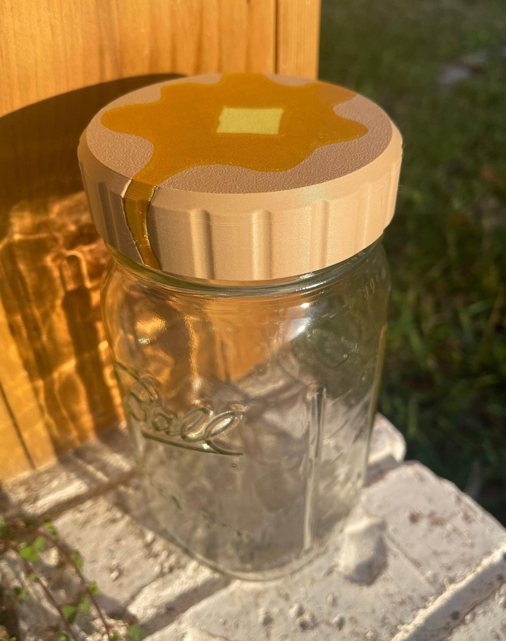 Wide Mouth Mason Custom Jar Lids, Hand Painted And Vinyl Options, Personalized Designs, Multiple Sizes