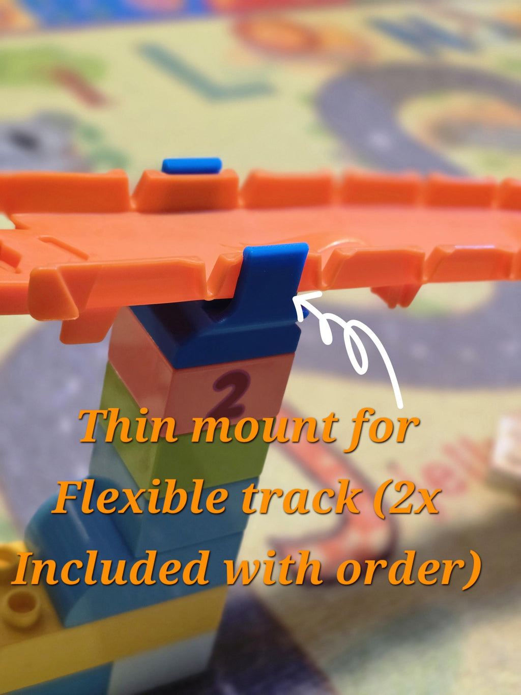 Speed Snap Dupl0, 3D Printed Track Adapters | PLA Plastic | Universal Fit, Two Mounts, Cityscape Racetracks, Ramps