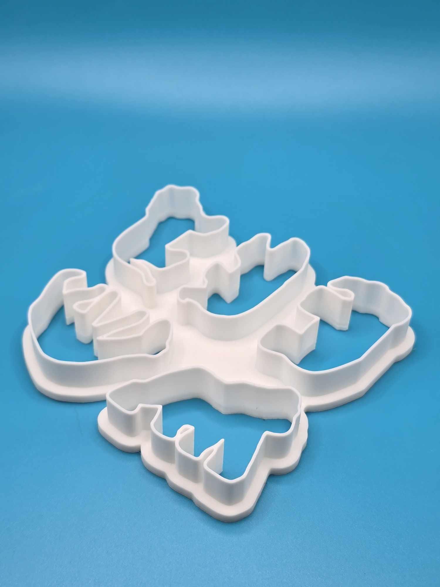 3D Printed Safari, Five-Animal Cookie Cutter Set | Food-Safe PLA, Hand Wash - Small To Medium Shapes