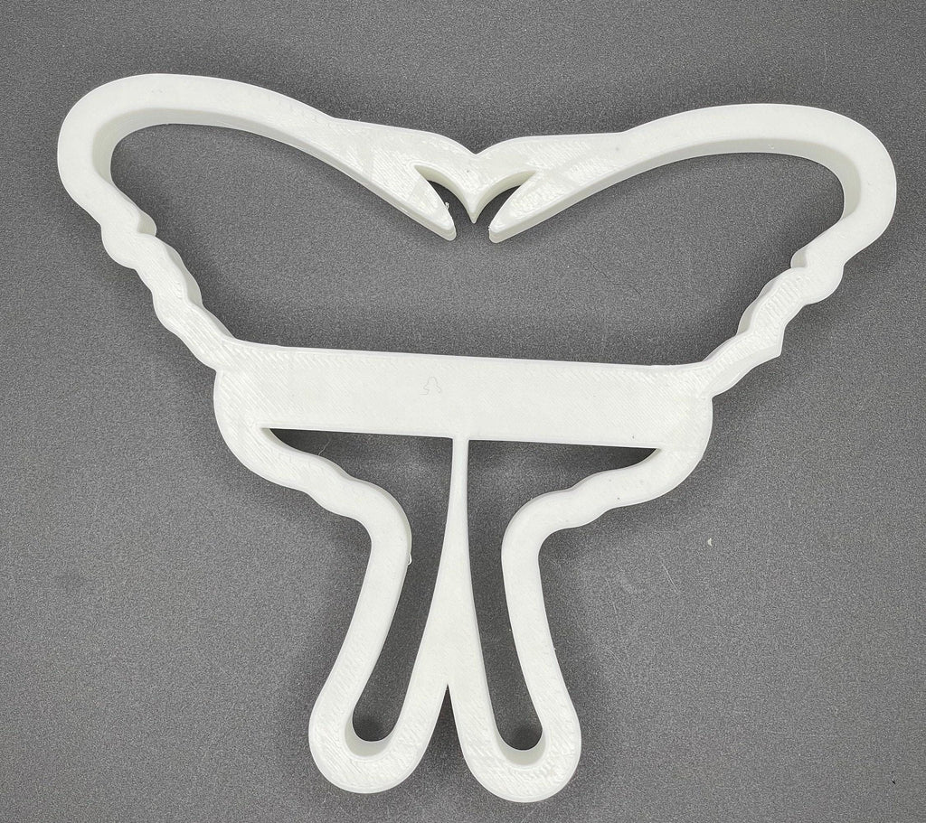 Luna Moth Cookie, Nature-Themed Cutter And Clay Mold | Food Safe PLA | 5.5"x4.4", Hand Wash Only