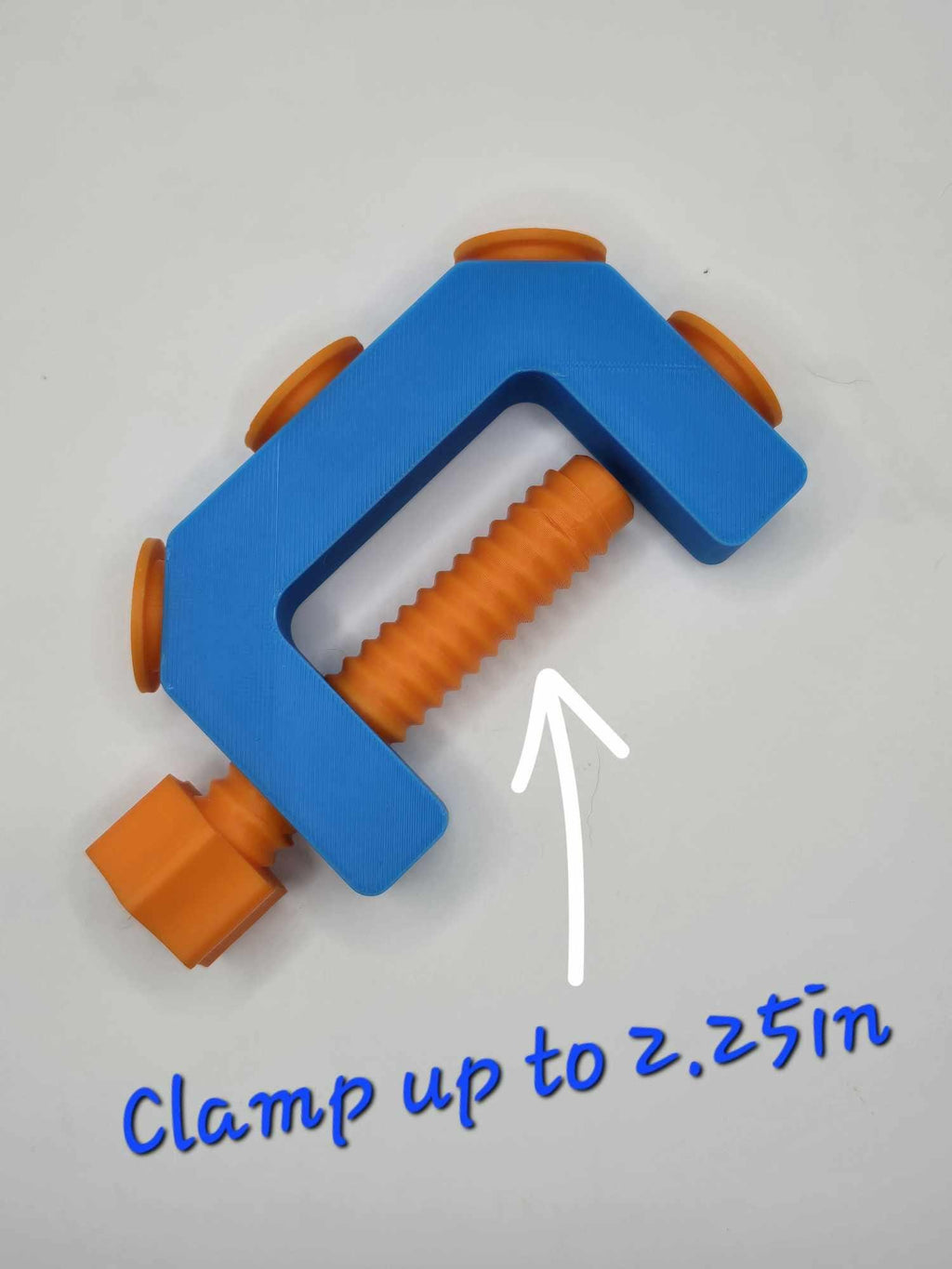 Mount 4 Removable, Racetrack Clamp, Super-Strong Grip - Fits Surfaces Up To 2-Inch, Works With Major Tracks