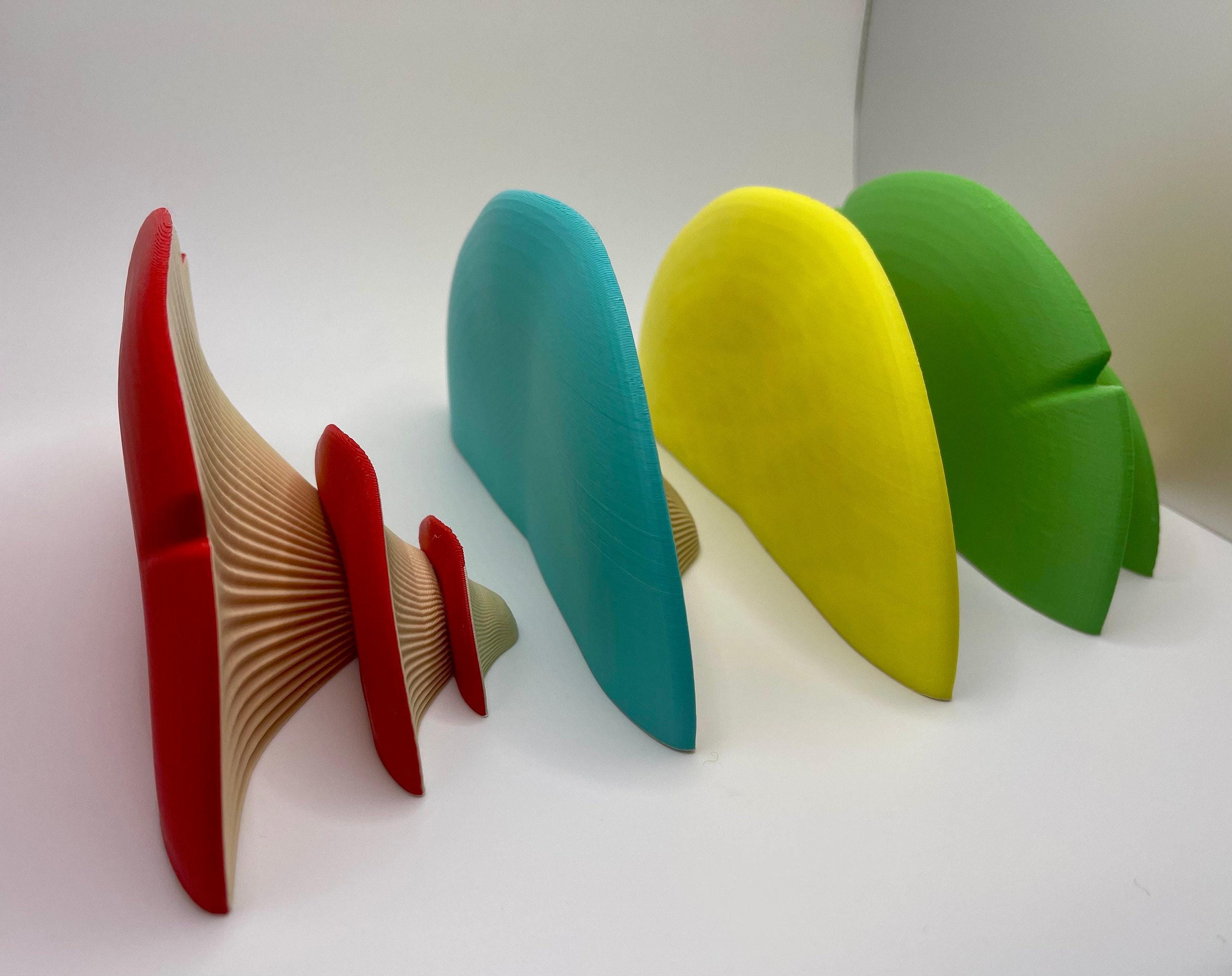 Floating Mushroom Wall Shelves