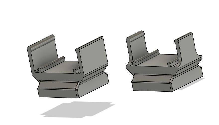 Speed Snap Dupl0, 3D Printed Track Adapters | PLA Plastic | Universal Fit, Two Mounts, Cityscape Racetracks, Ramps