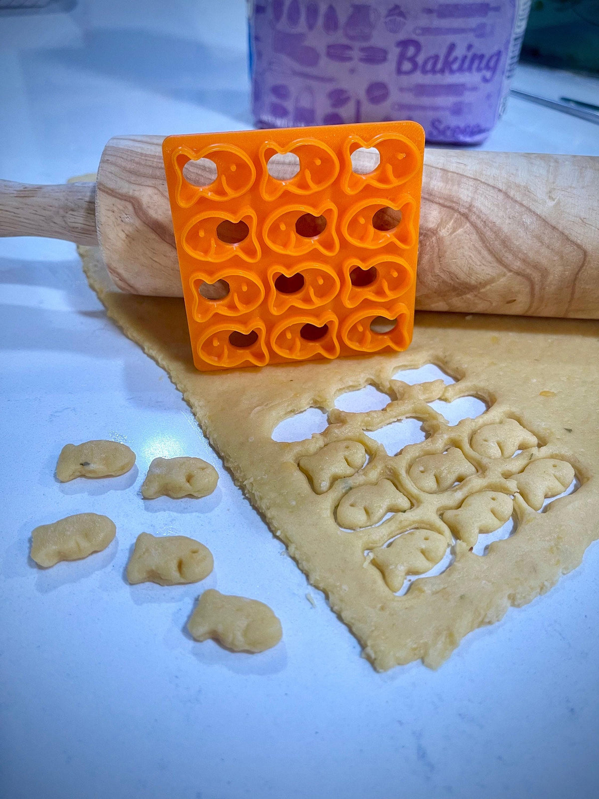 3D printed cookie cutters and baking tools collection