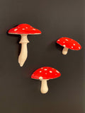 3D printed mushroom and plant decor collection