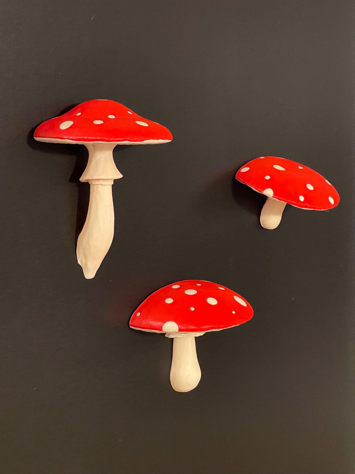 3D printed mushroom and plant decor collection